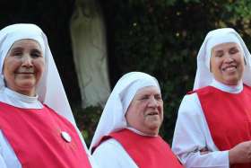 The Sacramentine Sisters of Don Orione in Santiago, Chile.