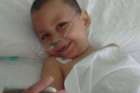 Three-year-old Nino Martin Chain survived an accidental fall from the nineth floor June 7.